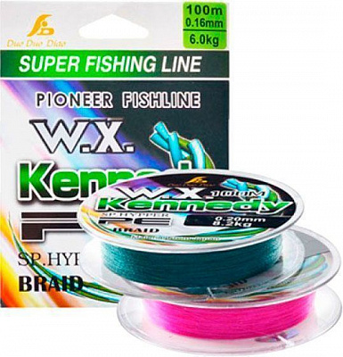 Шнур 100м 0,14мм Мiкс WSI51189-1