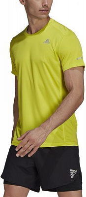 Футболка Adidas RUN IT TEE M GN2167 2XL салатовий