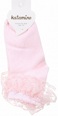Носки для девочек KATAMINO K22032 р.5-6 розовый 