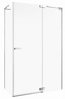 Душевое ограждение EGO LEX 120x90x190 см, стекло прозрачное 8мм, хром