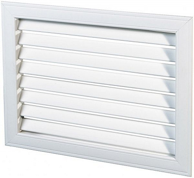 Решетка Вентс НУН 200x200 пластик белый 