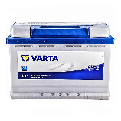 Аккумулятор автомобильный Varta Dynamic SLI E11 74Ah 680A 12V «+» справа (574012068)