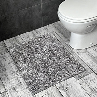 Килимок для ванної Dariana Comfort 60x50 см темно-сірий