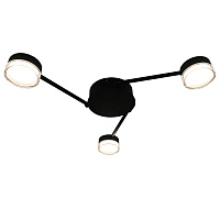 Люстра стельова Victoria Lighting 3x12 Вт GX53 чорний Best/PL3 black