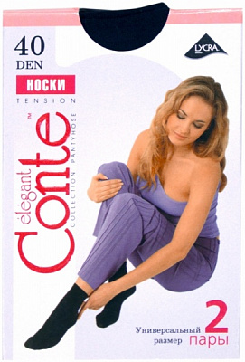 Шкарпетки Conte TENSION р. one size бежевий