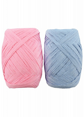 Стрічка рожева блакитна 19292 2 шт. 0,5 см 10 м в асортименті