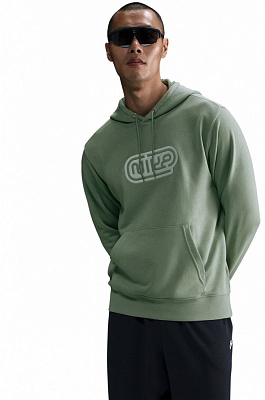 Джемпер Nike M NK CLUB FT HOODIE FONT GX HJ2506-370 р.L хакі