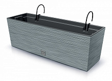 Ящик балконний Prosperplast FURU Case W навісний 600 мм сірий прямокутний (58083-422) 