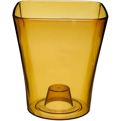 Горшок для орхидеи Симкерамика 13 см бронза