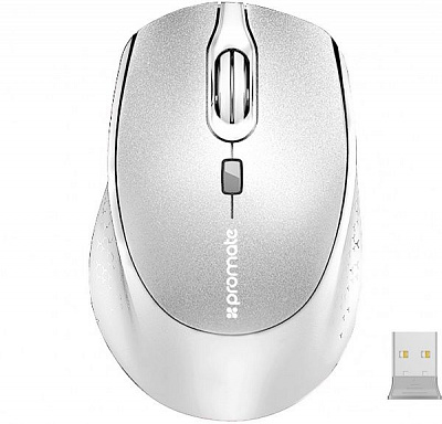 Мишка Promate Clix-5 Wireless White