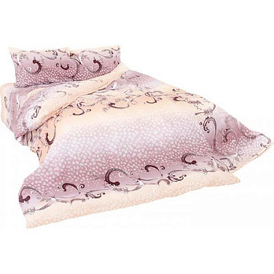 Комплект постельного белья семейный Underprice Вензель