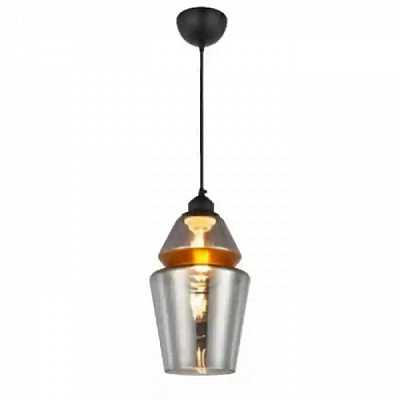 Світильник підвісний HOROZ ELECTRIC Spark-2 1x60 Вт E27 мідь/титан 021-016-0002-010