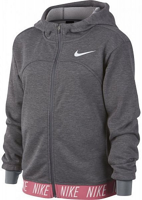 Джемпер Nike G NK DRY HOODIE FZ STUDIO 939533-091 р. L серый