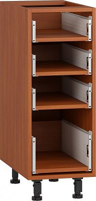 Тумба нижня Грейд розпашна з 3-ма метабоксами 300x820x522 мм кальвадос