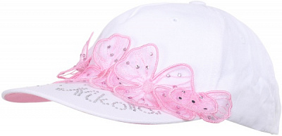 Кепка для дівчаток Pampona 21 L 03 р.48 білий