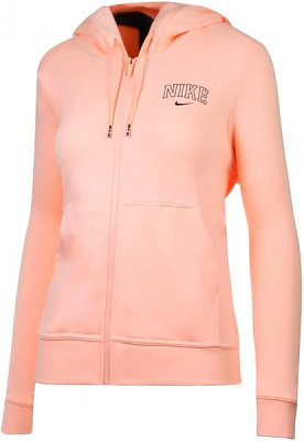 Джемпер Nike W NSW HOODIE FZ VRSTY AV8300-664 р. M кораловий