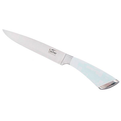 Ніж для м'яса Sacher білий 20 см