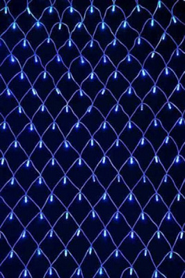 Гирлянда-сетка Джаз Лайт NTLD144-B-E-F встроенный светодиод (LED) 144 ламп 1,5 м