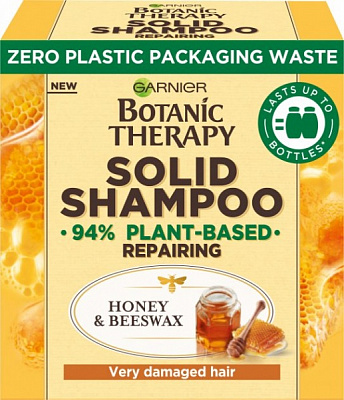 Шампунь твердий Botanic Therapy для дуже пошкодженого, посіченого волосся 60 г