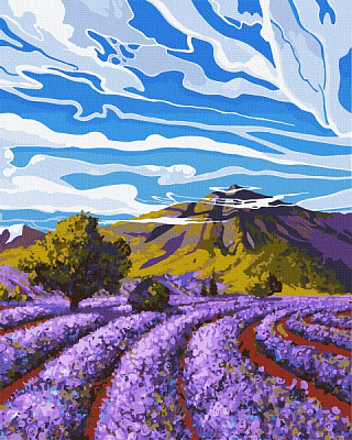 Картина по номерам Провинция Прованс.Франция 10534-AC 40х50 см ArtCraft 