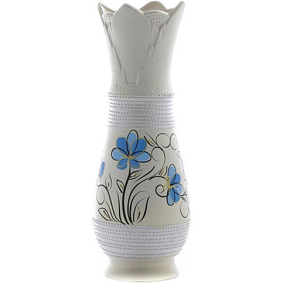 Ваза керамическая в ассортименте Весна 45х13 см
