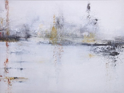 Картина White abstract 113x85 см Styler GL-12811 