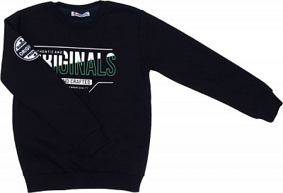 Свитшот ALG р.146 черный 321462 