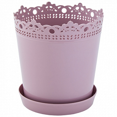 Горшок Алеана Ришелье с подставкой 17,0х17,5 см круглый 2 л фрезия (115003) 