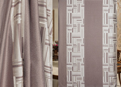 Штора KT BMTH 2-04 200х280 см коричневая ТД Текстиль