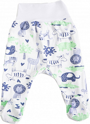 Повзунки ясельні GABBI PZL 22-3-1 р.68 бежевий із малюнком 13643