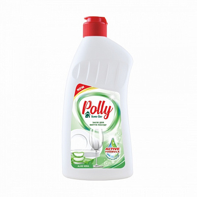 Средство для ручного мытья посуды POLLY Active Aлоэ вера 0,5л