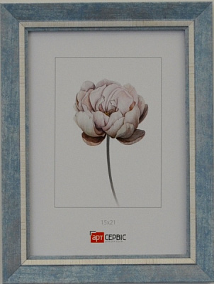 Рамка для фото Арт-Сервіс ЭА-01794 1 фото 15x21 см синий 