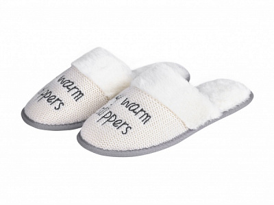 Тапки домашние Twins Solo 3 My Warm Slippers р.40 белый 