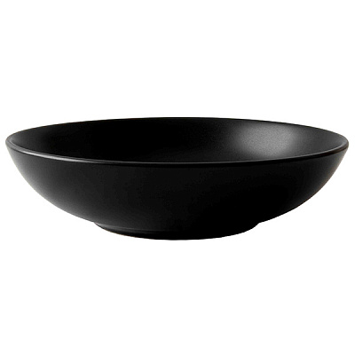 Тарілка супова Loft Black 20 см Milika