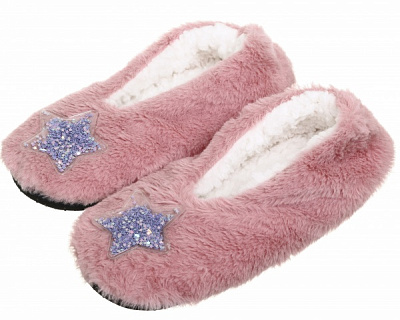 Обувь домашняя La Nuit звезды-блестки р.38/40 розовый 