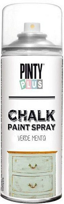 Краска аэрозольная на водной основе (NV100794) 400 мл Chalk-finish PINTYPLUS
