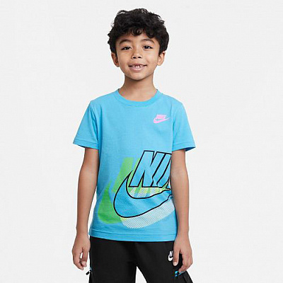 Футболка Nike FUTURA SIDEWINDER SS TEE 86K546-F85 р.7 блакитний