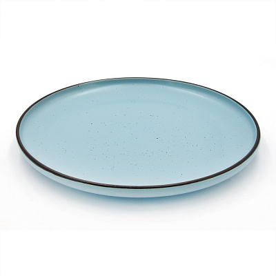 Тарелка обеденная Milika Topaz Blue с бортом 26,7 см M0480-TRSC2309014-105P-2