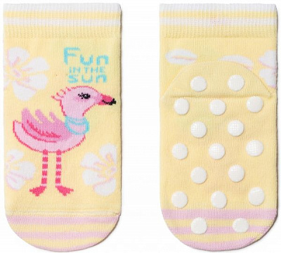 Шкарпетки дитячі Conte-Kids CK Tip-Top (антиковзкі) 7С-54СП 475 р.12 світло-жовтий
