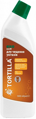 Засіб для чищення унітаза TORTILLA ЕКО 1 л П3R16Г65