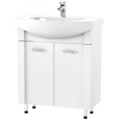 Тумба підлогова Aqua Rodos Аніта з умивальником Нова 65 см