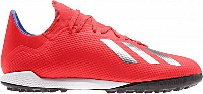 Бутси Adidas X 18.3 TF BB9399 р. UK 9 червоний