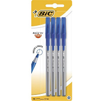 Набір ручок кулькових BIC Round Stic Exact 4 шт. сині 