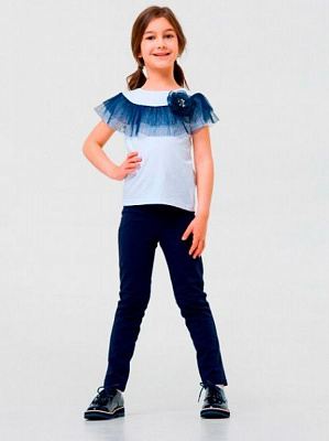 Брюки Smil 115425 р.122 темно-синий 