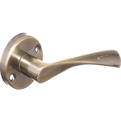 Ручка на розетці Еко стара бронза