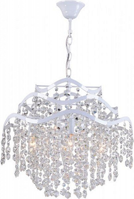 Люстра подвесная Victoria Lighting Afrodita/SP7 7x40 Вт E14 белый 