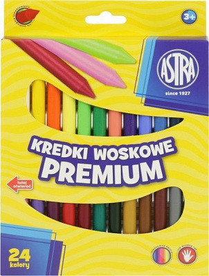 Олівці воскові Astra