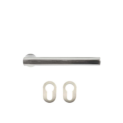 Ручка на розетке Comit Quick click Kamila матовый никель