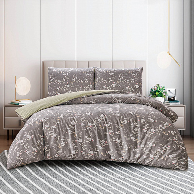 Комплект постільної білизни Charlotte 2 сірий La Nuit