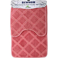 Набор ковриков Dariana Econom JD 665 розовый